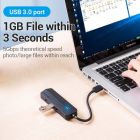 Док станція USB3.0 --> USBx3,3.0/2хTRS Audio/USB MicroUSB 10W, 1.0 м. Vention (CHIBF)