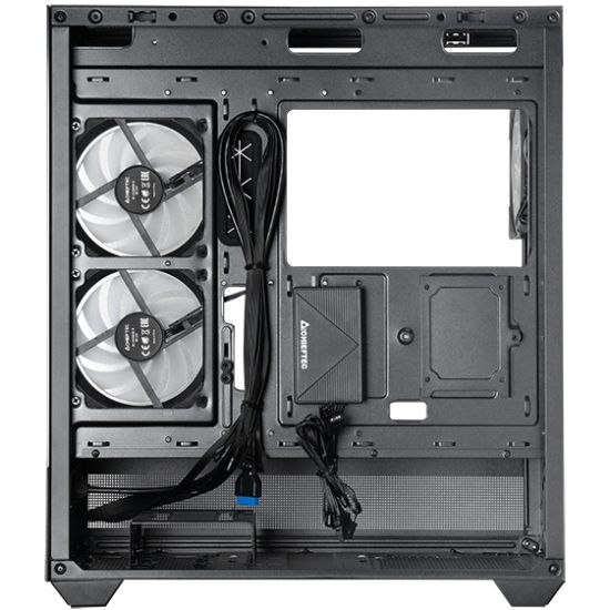 Корпус Chieftec VISTA GT-01B-OP 3x120mm A-RGB, ATX, без БЖ, Black (GT-01B-OP)