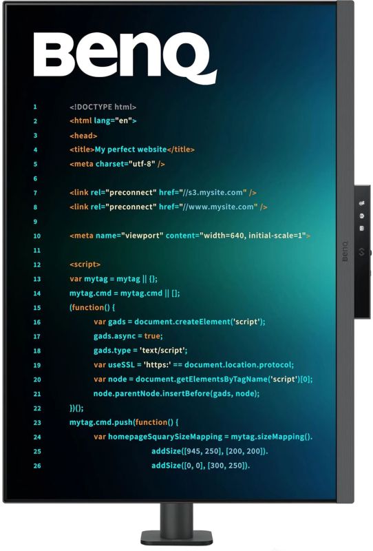 TFT 28.2" BenQ RD280UA, IPS, 3840x2560, 3:2, USB-C, HDMI, DP, HAS, ерго стійка, кол., металік-сірий (9H.LM2LJ.TBE)