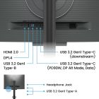 TFT 28.2" BenQ RD280UA, IPS, 3840x2560, 3:2, USB-C, HDMI, DP, HAS, ерго стійка, кол., металік-сірий (9H.LM2LJ.TBE)