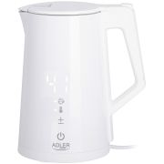 Електрочайник Adler AD 1345 white 1850-2200Вт/ 1.7л/ STRIX/ встановлення температури/ (AD1345W)