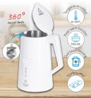 Електрочайник Adler AD 1345 white 1850-2200Вт/ 1.7л/ STRIX/ встановлення температури/ (AD1345W)
