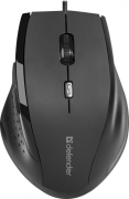 Мишка Defender Accura MM-362, 6кн., 1600 dpi, чорна (52362)