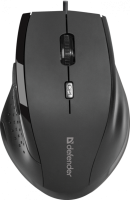 Мишка Defender Accura MM-362, 6кн., 1600 dpi, чорна (52362)