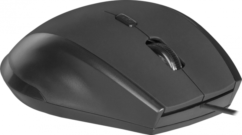Мишка Defender Accura MM-362, 6кн., 1600 dpi, чорна (52362)