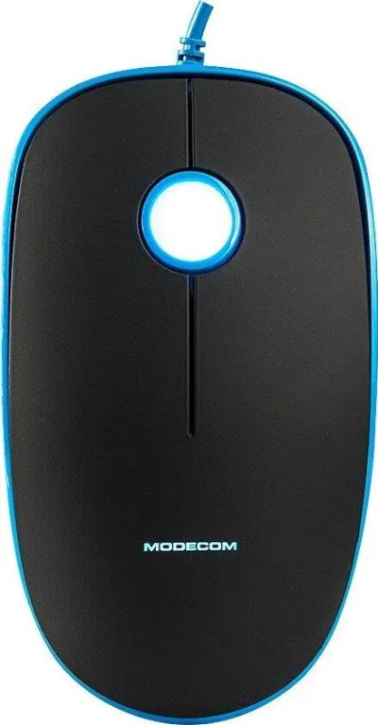 Мишка  Modecom MC-M111, 3кн., 1600dpi, чорно-синя (M-MC-M111-140)