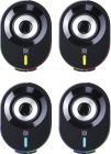 Акустична система 2.0 Defender Solar 8, 10Вт, Bluetooth, RGB підсвітка, USB, чорна (65938)