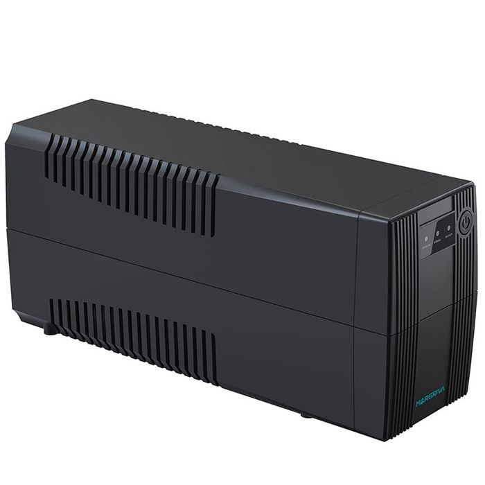 ДБЖ Marsriva MR-UF800, 800ВА/480Вт, Line-Interactive, LED version, 2хSchuko, 1*12V/9Ah (MR-UF800)