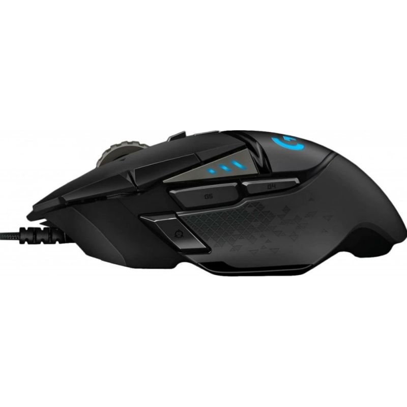 Мишка Logitech G502 Hero High Performance Gaming Mouse 11кн., 12000 dpi, чорна (910-005474)