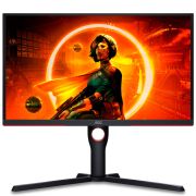 TFT 24.5" AOC 25G3ZM/BK, VA, 240Гц, 0,5 мс, 2х HDMI, DP, USB-hub, HAS, Pivot, чорний (25G3ZM/BK)