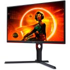 TFT 24.5" AOC 25G3ZM/BK, VA, 240Гц, 0,5 мс, 2х HDMI, DP, USB-hub, HAS, Pivot, чорний (25G3ZM/BK)