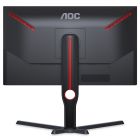 TFT 24.5" AOC 25G3ZM/BK, VA, 240Гц, 0,5 мс, 2х HDMI, DP, USB-hub, HAS, Pivot, чорний (25G3ZM/BK)