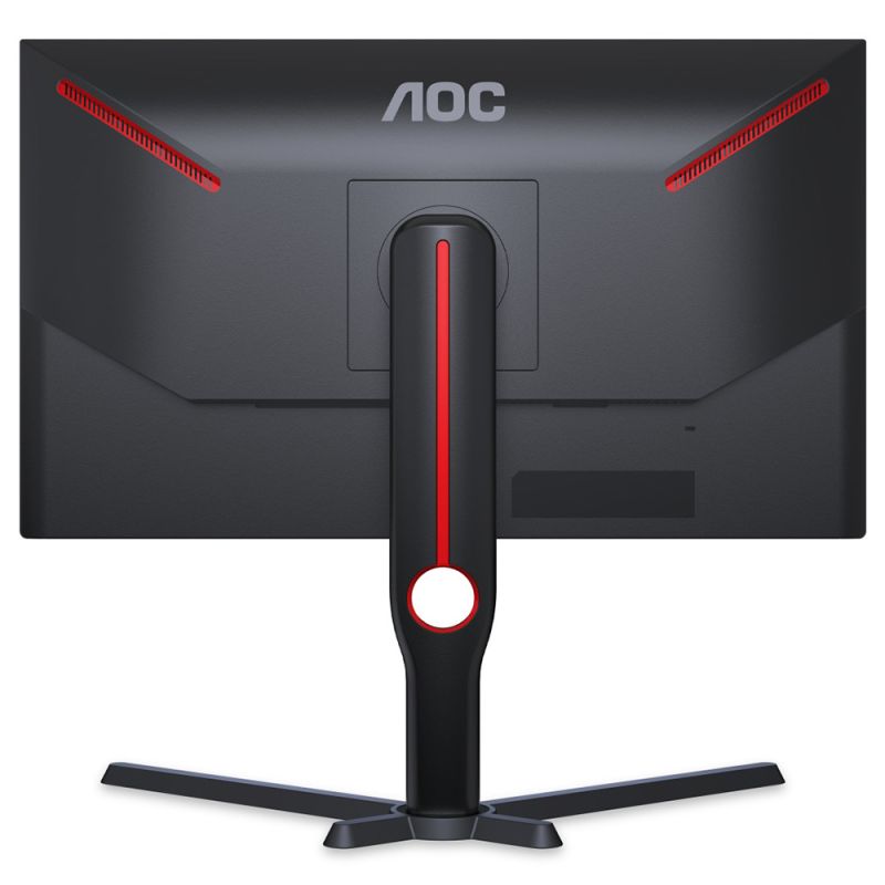 TFT 24.5" AOC 25G3ZM/BK, VA, 240Гц, 0,5 мс, 2х HDMI, DP, USB-hub, HAS, Pivot, чорний (25G3ZM/BK)