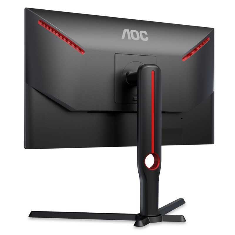 TFT 24.5" AOC 25G3ZM/BK, VA, 240Гц, 0,5 мс, 2х HDMI, DP, USB-hub, HAS, Pivot, чорний (25G3ZM/BK)
