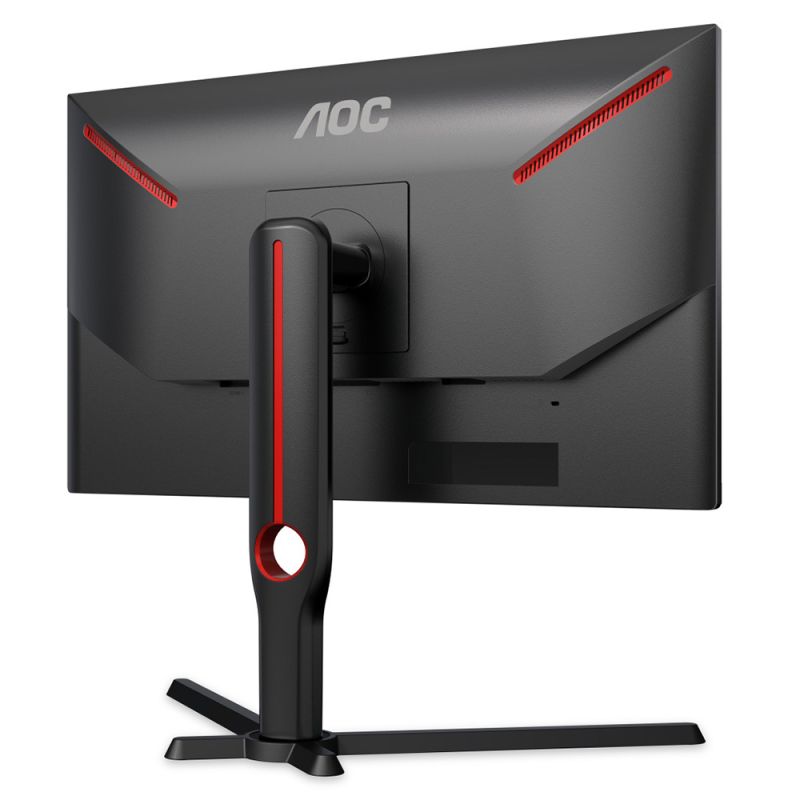 TFT 24.5" AOC 25G3ZM/BK, VA, 240Гц, 0,5 мс, 2х HDMI, DP, USB-hub, HAS, Pivot, чорний (25G3ZM/BK)