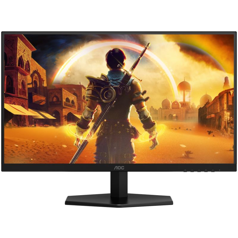 TFT 27" AOC Q27G42XNE, QHD, Fast VA, 180Гц, HDMI, DP, колонки, чорно-червоний (Q27G42XNE)