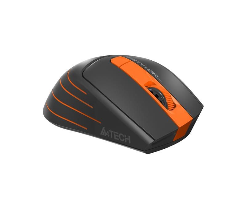 Миша бездротова A4Tech FG30S Orange/Black USB (FG30S (Orange))
