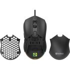 Мишка Sandberg FlexCover 6D Gamer Mouse RGB, ігрова, 12800 dpi., 6кн.Huano чорна (640-28)