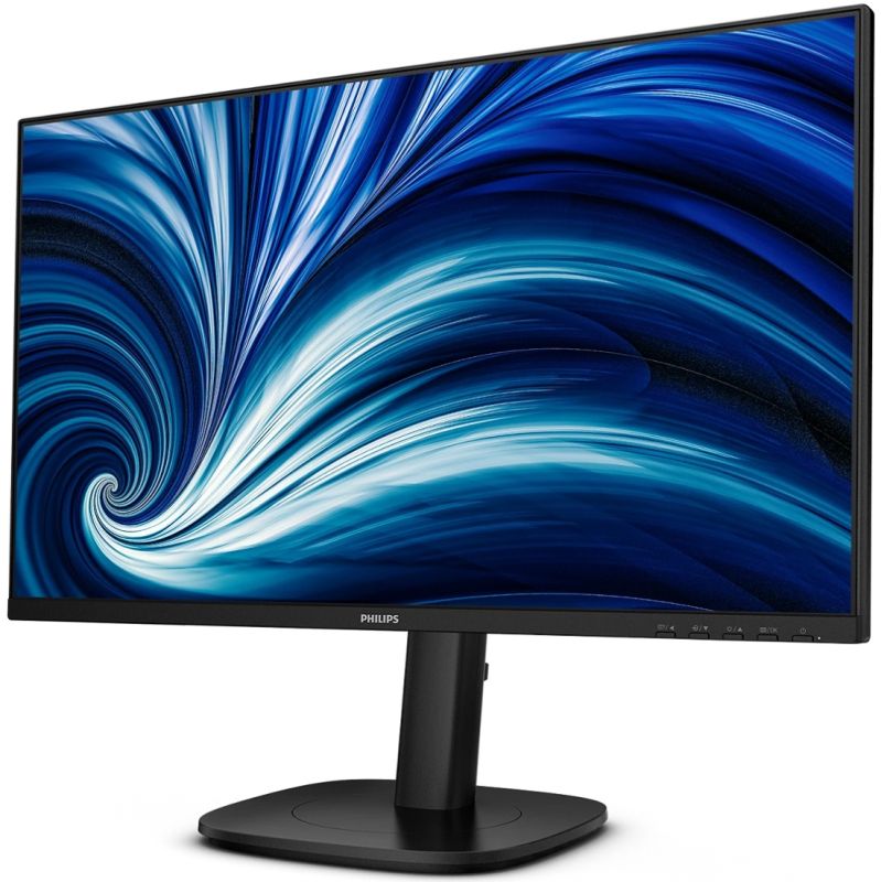 TFT 23.8" Philips 24B2U3301, IPS, 120Гц, HDMI, DP, USB-C, RJ-45, USB-hub,HAS,Pivot, кол.,чорний (24B2U3301/00)