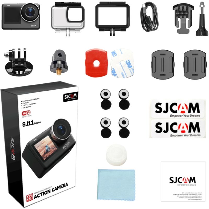 Екшн-камера SJCAM SJ11 Active (6972476162398)