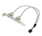 Планка розширення Atcom USB 2.0 2port (15257)