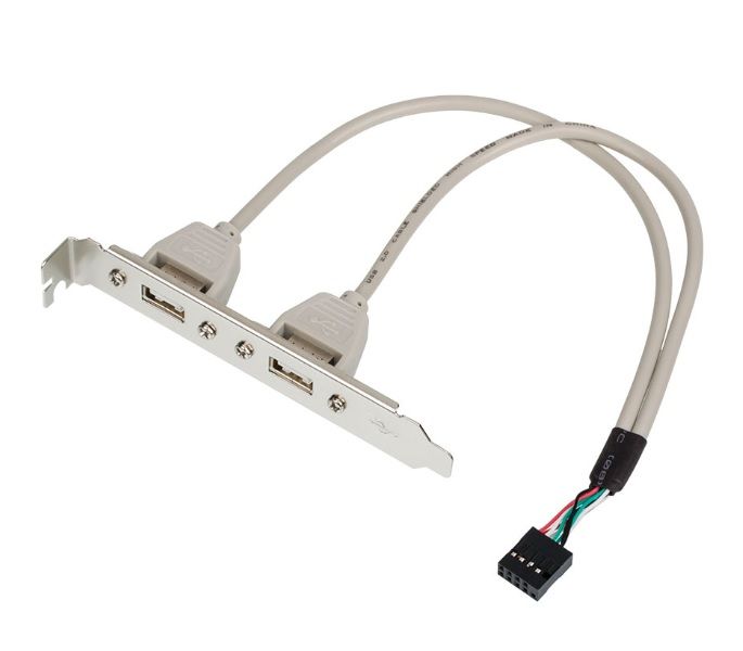 Планка розширення Atcom USB 2.0 2port (15257)