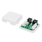 Розетка Atcom зовнішня UTP сat 6 2хRJ45 (60252)