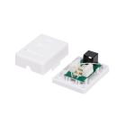 Розетка Atcom зовнішня UTP сat 6 1-порт RJ45 (60251)