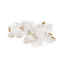Коннектор RJ45 Atcom 8p8c, 23-24 AWG (0,57-0,50 мм), Cat.6, 100шт (14373)