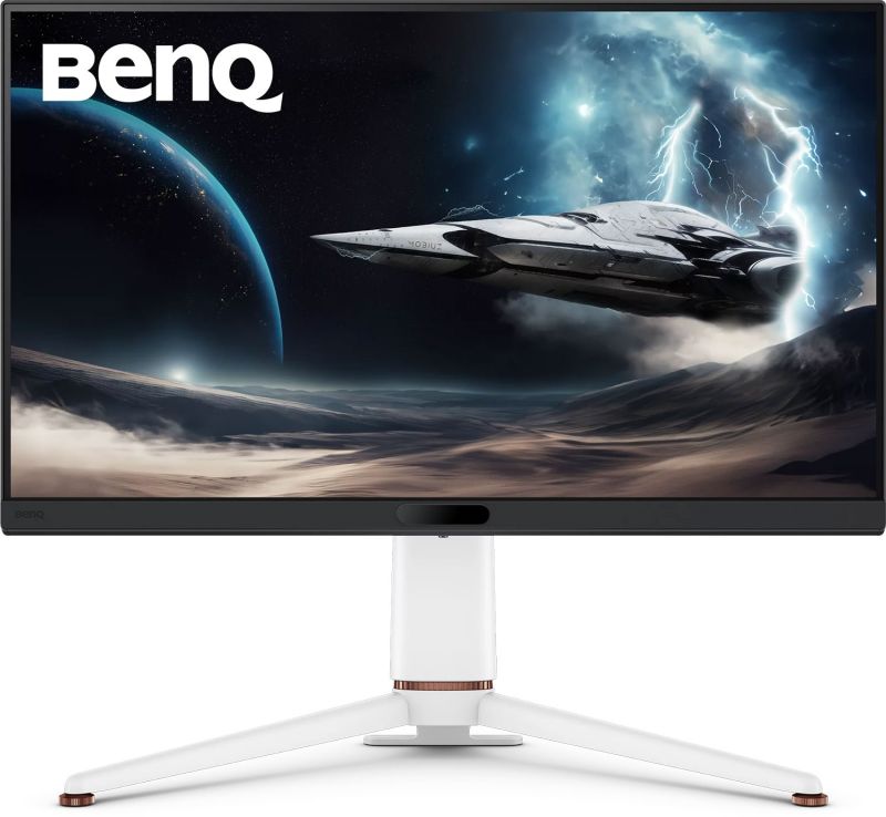 TFT 27" BenQ EX271U, 4K UHD, IPS, 165Гцб 1ms, HDMI, DP, USB-C, HAS, Pivot, чорно-білий (9H.LN2LB.QBE)