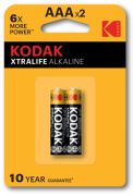 Батарейка Kodak XtraLife AAA/LR03 BL 2шт (30413399)