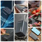УМБ Wozinsky 30000mAh K65+ 65W PD,QC USB-A,2xUSB-C Gray (5907769364457)
