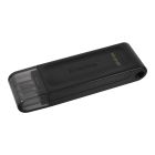 Флеш-накопитель USB3.2 64GB Type-C Kingston DataTraveler 70 Black (DT70/64GB)