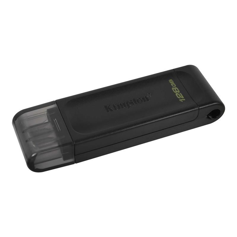 Флеш-накопитель USB3.2 128GB Type-C Kingston DataTraveler 70 Black (DT70/128GB)
