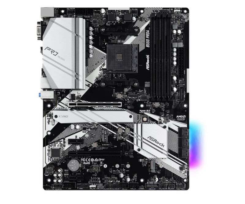 Материнская плата ASRock Socket AM4 (B550 Pro4)