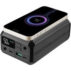 УМБ Sandberg 27000mAh Laptop DC12–24v 84W,100W PD, QC3.0, USB-A, 2xDC, 2xUSB-C, QI-10W, PowerThru (421-13)
