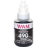 Чернила WWM Canon Pixma G1400/2400/3400 Black Pigment 140г (C490BP)