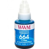Чорнило WWM Epson L110/210/300 Cyan 140г (E664C)