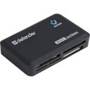 Универсальный картридер Defender Optimus USB 2.0 Black 5 слотов (83501)