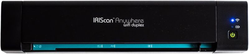 Сканер A4 Canon IRIScan Anywhere 6 WIFI Duplex(1200dpi 15стор/хв USB microSD мобільний чорний) (461854)