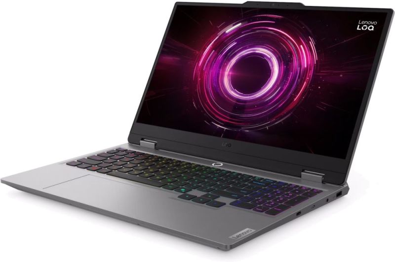 Ноутбук Lenovo LOQ 15AHP10 Luna Grey (83JG00FGRA)