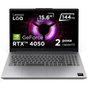 Ноутбук Lenovo LOQ 15ARP10E Luna Grey (83S0007JRA)
