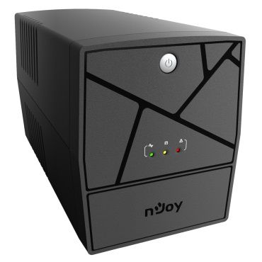 Джерело безперебійного живлення NJOY (UPLI-LI200KE-CG01B) Lin.int., AVR, 4 x евро, пластик (Keen 2000)