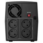 Джерело безперебійного живлення NJOY (UPLI-LI200KE-CG01B) Lin.int., AVR, 4 x евро, пластик (Keen 2000)