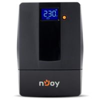 Джерело безперебійного живлення NJOY Horus Plus 800 (PWUP-LI080H1-AZ01B) Lin.int., AVR, 2 x евро, USB, LCD, пластик (Horus Plus 800 USB)