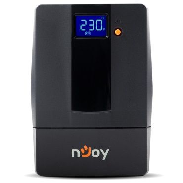 ИБП NJOY Horus Plus 800 (PWUP-LI080H1-AZ01B) Lin.int., AVR, 2 x евро, USB, LCD, пластик (Horus Plus 800 USB)