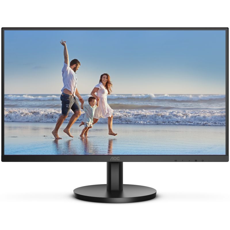 TFT 27" AOC 27B3CA2, IPS, 100Hz, 1ms, HDMI, USB-C, USB-hub, колонки, чорний (27B3CA2)