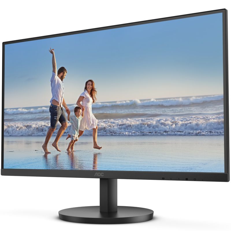 TFT 27" AOC 27B3CA2, IPS, 100Hz, 1ms, HDMI, USB-C, USB-hub, колонки, чорний (27B3CA2)