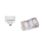 Конектор RJ 45 Cablexpert з наскрізними отворами (100 шт/уп) (LC-PTU-01/100)