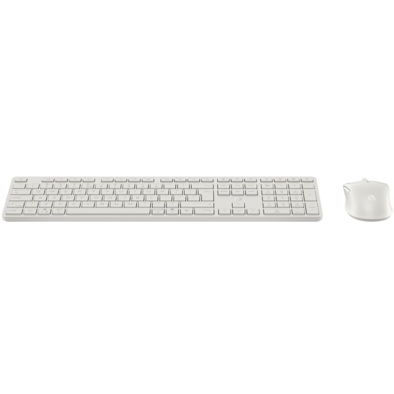 Комплект бездротовий HP 490C мишка і клавіатура Multi-Device Dual-Mode з підставкою, білий (BE1M5AA)